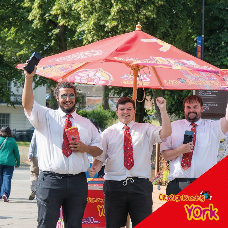 City Sightseeing Worldwide - York City Sightseeing wurde diese Woche von VisitBritain zur besten erzählten Geschichte Yorkshires gekürt!